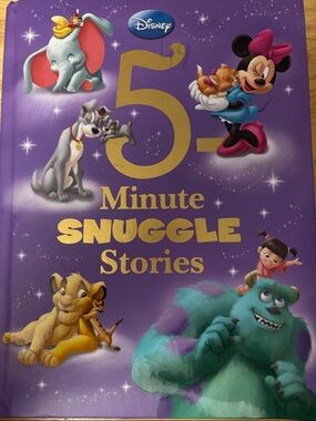 Disney "5-Minute Snuggle Stories" Hardcover Storybook